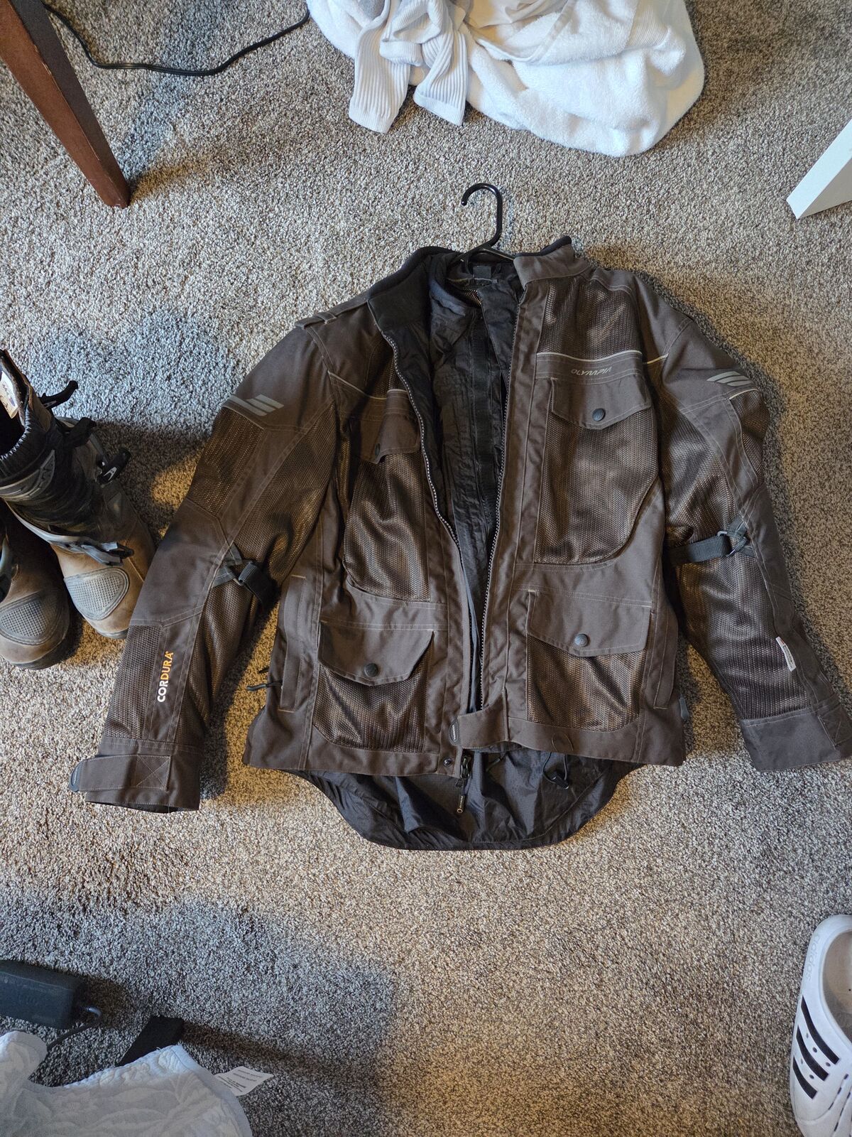 Motorcycle Jacket and boots for sale