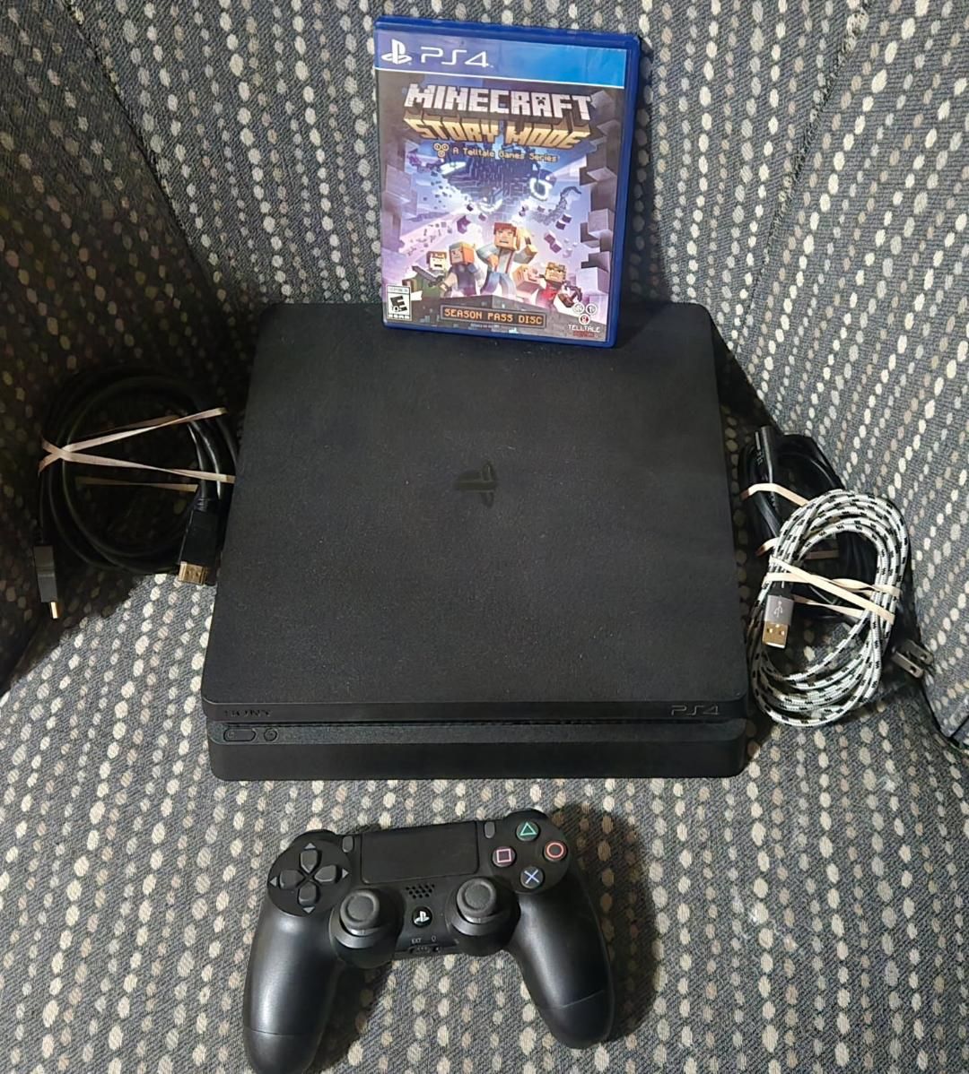 1tb Ps4 slim with Minecraft Story Mode! trades considered!