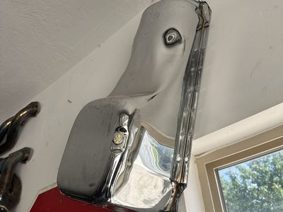 Big block Chevy chrome oil pan
