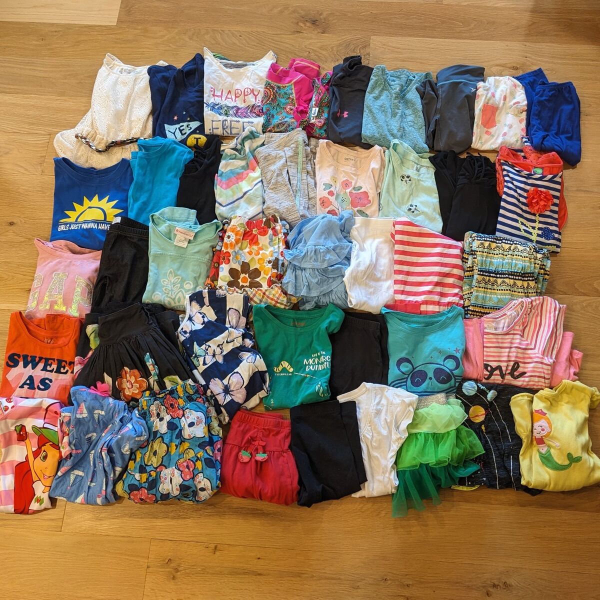 Summer Girl Clothes - size 7