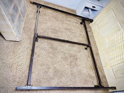 King Bed Frame and Box Spring