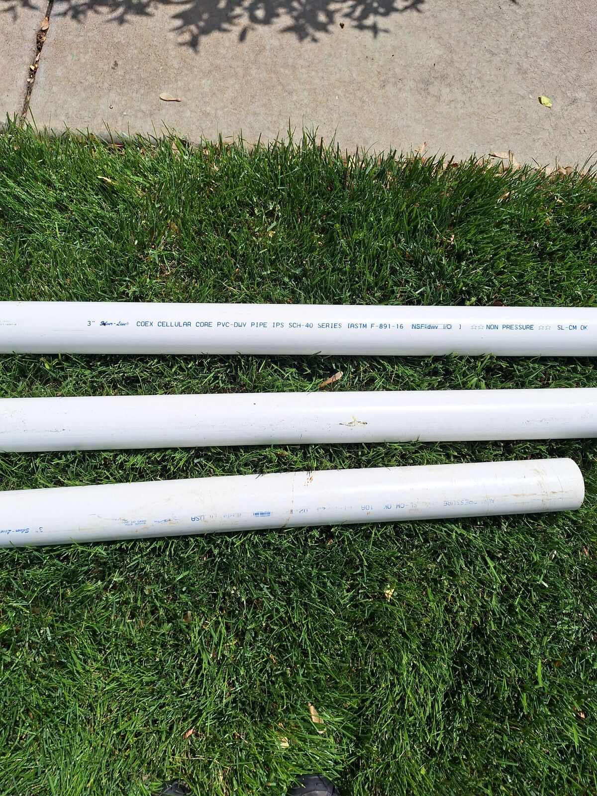 Pipe 3 inch sch 40 30 feet new