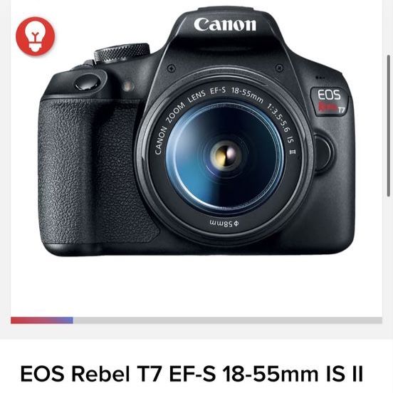 Brand New Canon Rebel T7