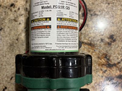 Artis RV/Marine Water Pump
