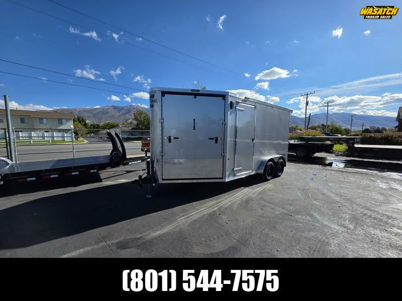 2026 Charmac Trailers 7.5X18 Stealth Escape 7K Snowmobile Cargo / Enclosed Trailer