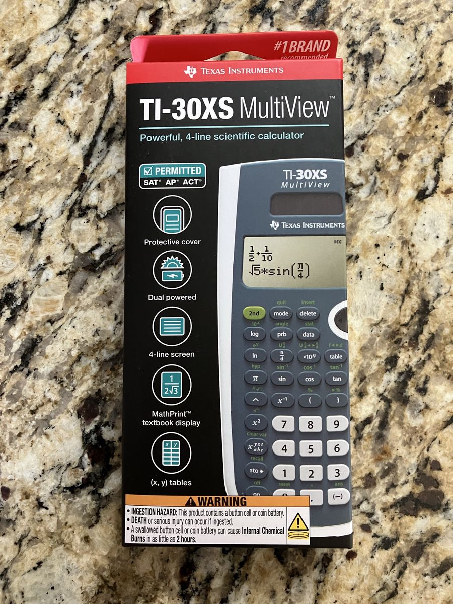 TI-30XS Scientific Calculator