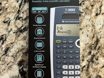 TI-30XS Scientific Calculator