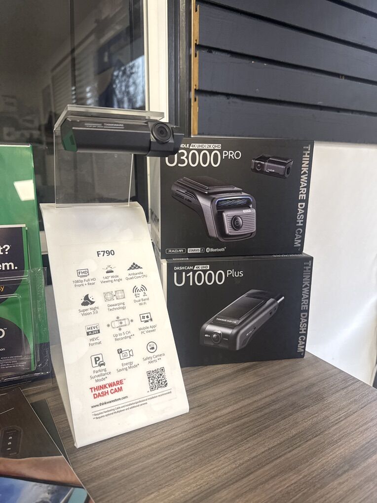 THINKWARE Dash cams + installations
