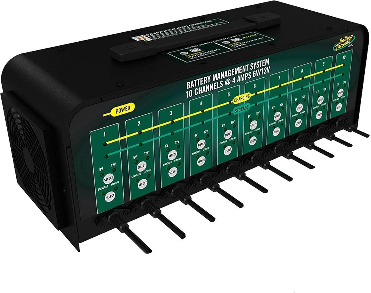 $700 Battery Tender 10-Bank Charger 40A 12/6V