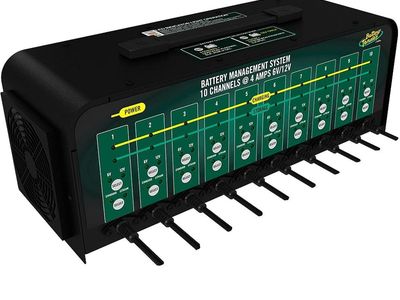 $700 Battery Tender 10-Bank Charger 40A 12/6V