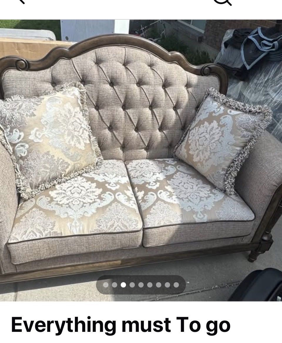 Vintage loveseat
