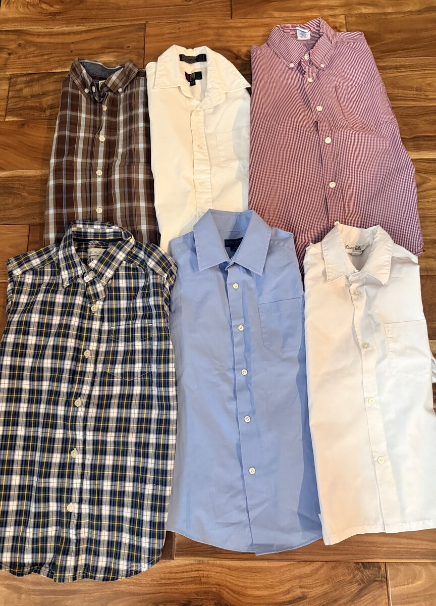 Boys Size 7 Dress Shirts
