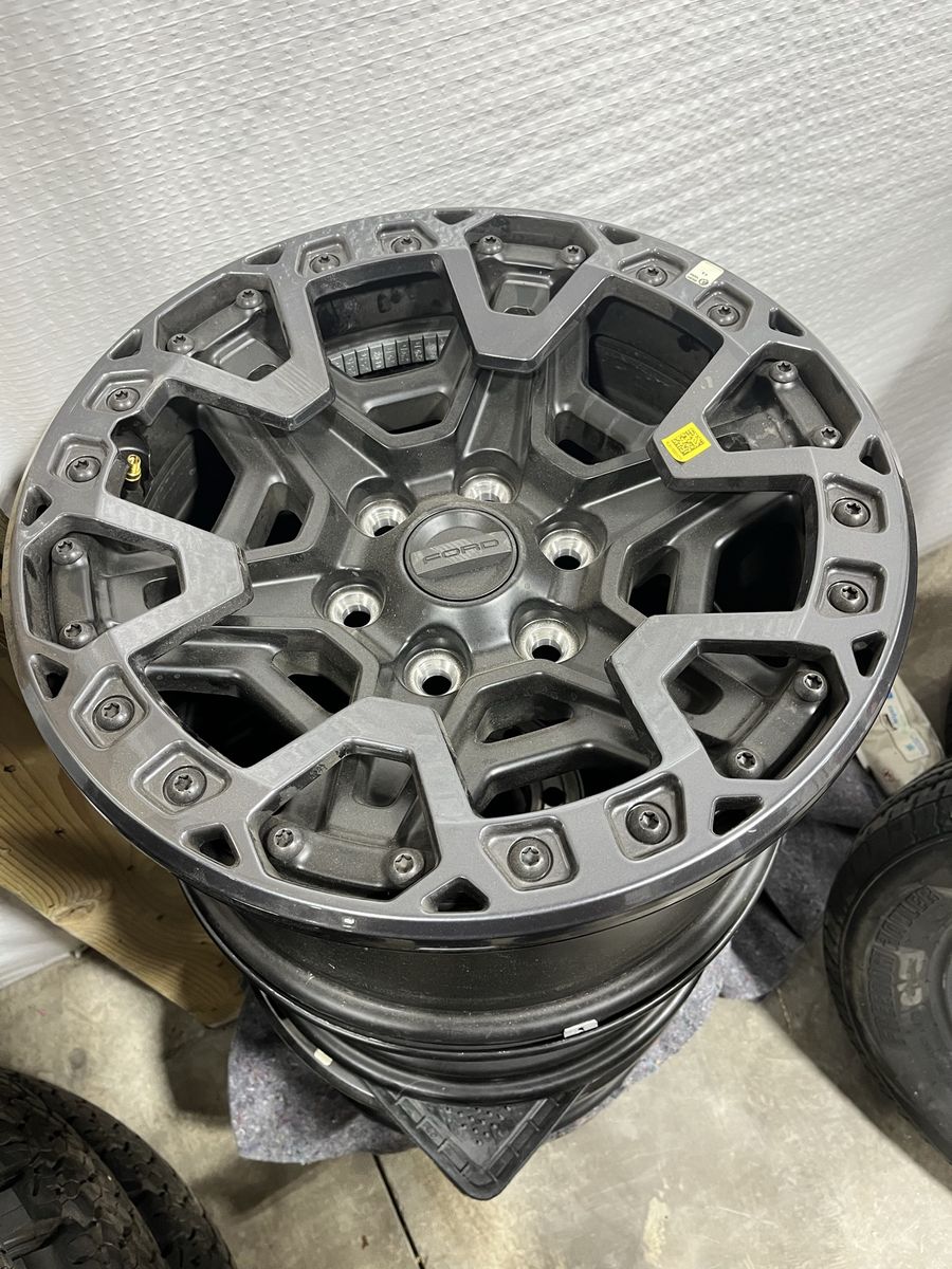 OEM Ford F-150 Raptor R 17" Dark Gray Alloy Wheels (Set of 4)