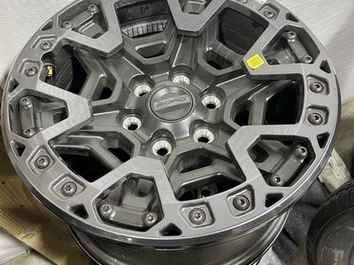 OEM Ford F-150 Raptor R 17" Dark Gray Alloy Wheels (Set of 4)