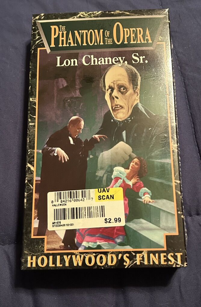 VHS New Phantom of the Opera Tape