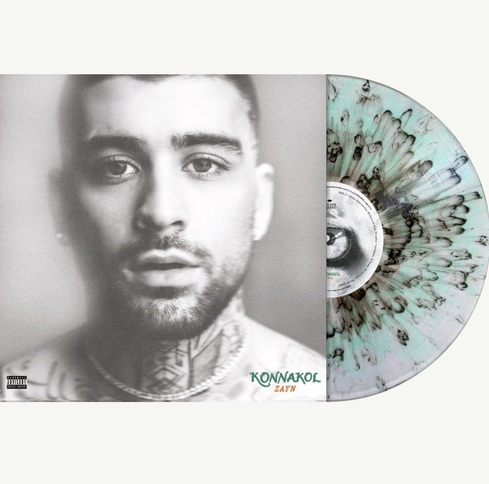 Zayn-Konnakol Coke Bottle Splatter Dust Vinyl-RARE