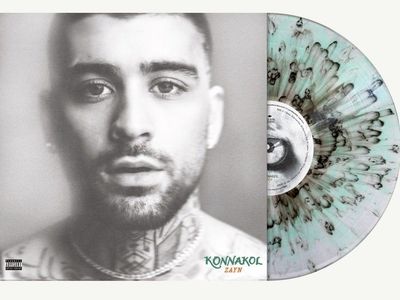 Zayn-Konnakol Coke Bottle Splatter Dust Vinyl-RARE