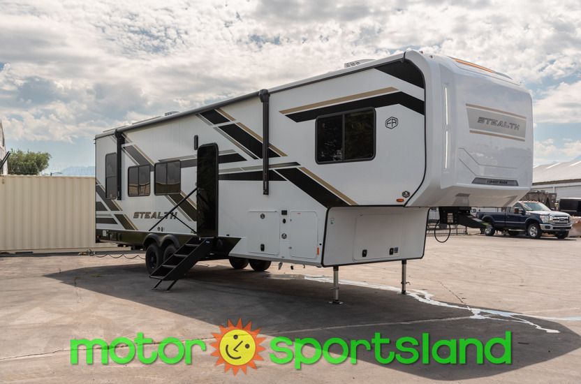 2027 Forest River Stealth 3300 Toy Hauler Garage Outdoor Kitchen
