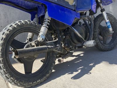 Yamaha PW50 Kids Dirt Bike - Blue, Not Running (Fuel Issue) - Great Project Bike