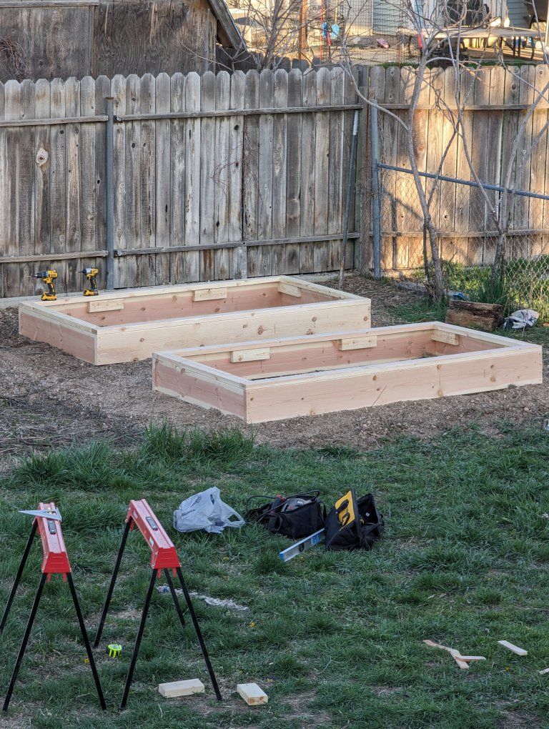 Custom garden boxes/raised garden beds