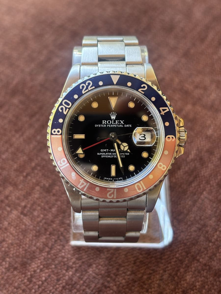 1991 Rolex GMT-Master 16700 “Pepsi” —Full Set
