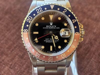 1991 Rolex GMT-Master 16700 “Pepsi” —Full Set