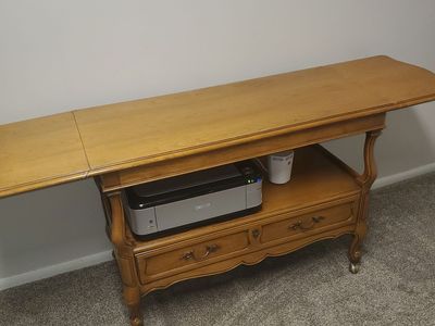 Fold-out Buffet/ Sofa Table