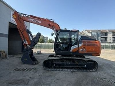 16-Ton Excavator Rental – Hitachi ZX160 – Heavy Duty Excavator with thumb
