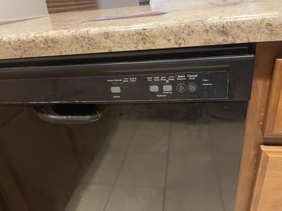 Working whirlpool dishwasher