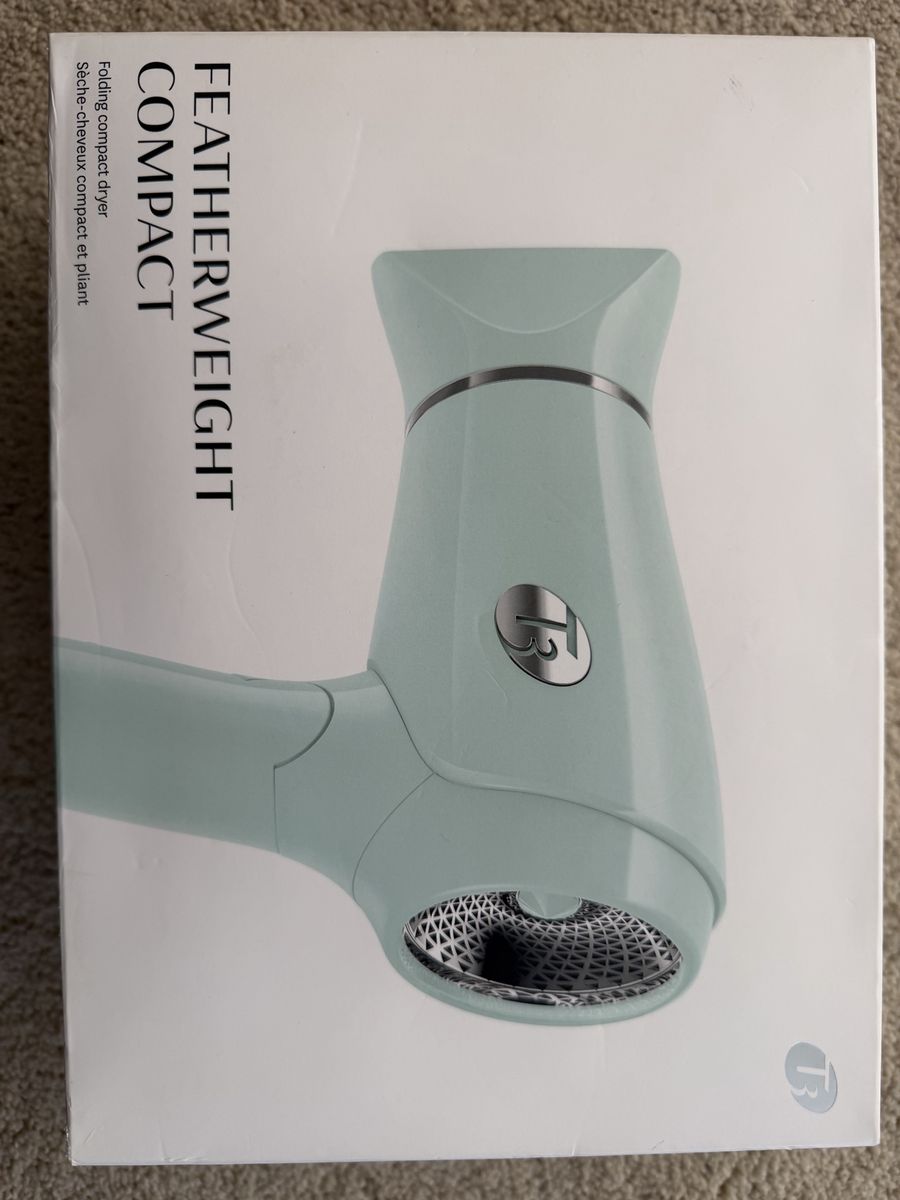 T3 Featherweight Compact Folding Hair Dryer - Lightweight & Portable