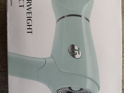T3 Featherweight Compact Folding Hair Dryer - Lightweight & Portable