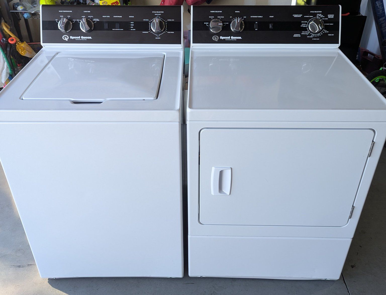 Speed Queen Washer & ELECTRIC Dryer