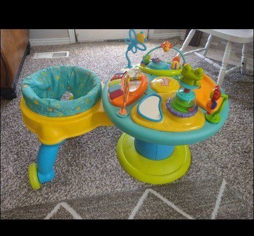 baby walk around toy Bright Starts Around We Go 3-in-1 Activity Center & Walker