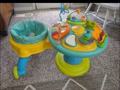baby walk around toy Bright Starts Around We Go 3-in-1 Activity Center & Walker