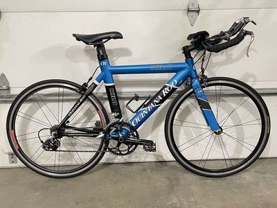 Small Blue Triathlon Bike