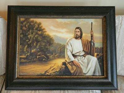 Simon Dewey Print on Canvas 9/350 Original Signed