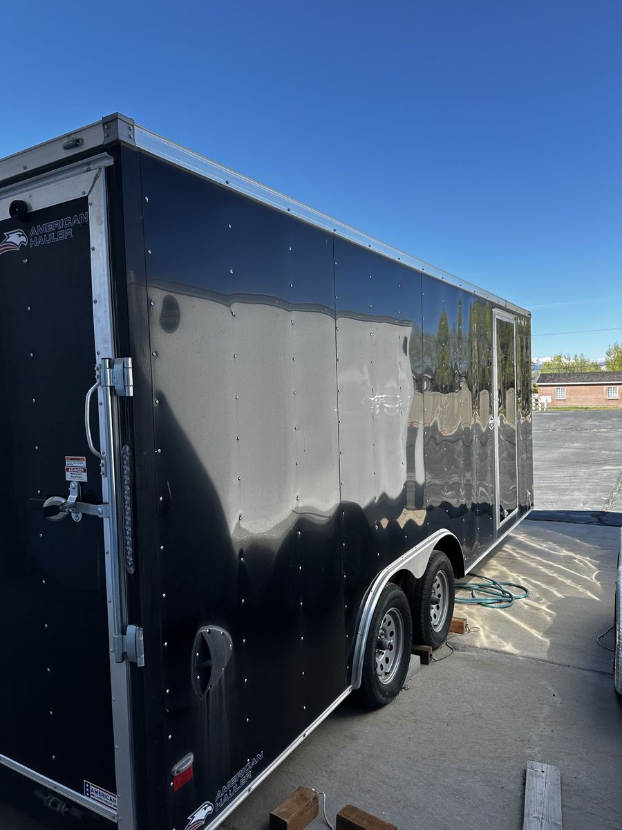 2022 - 22 x 8.5ft car hauler enclosed trailer for sale