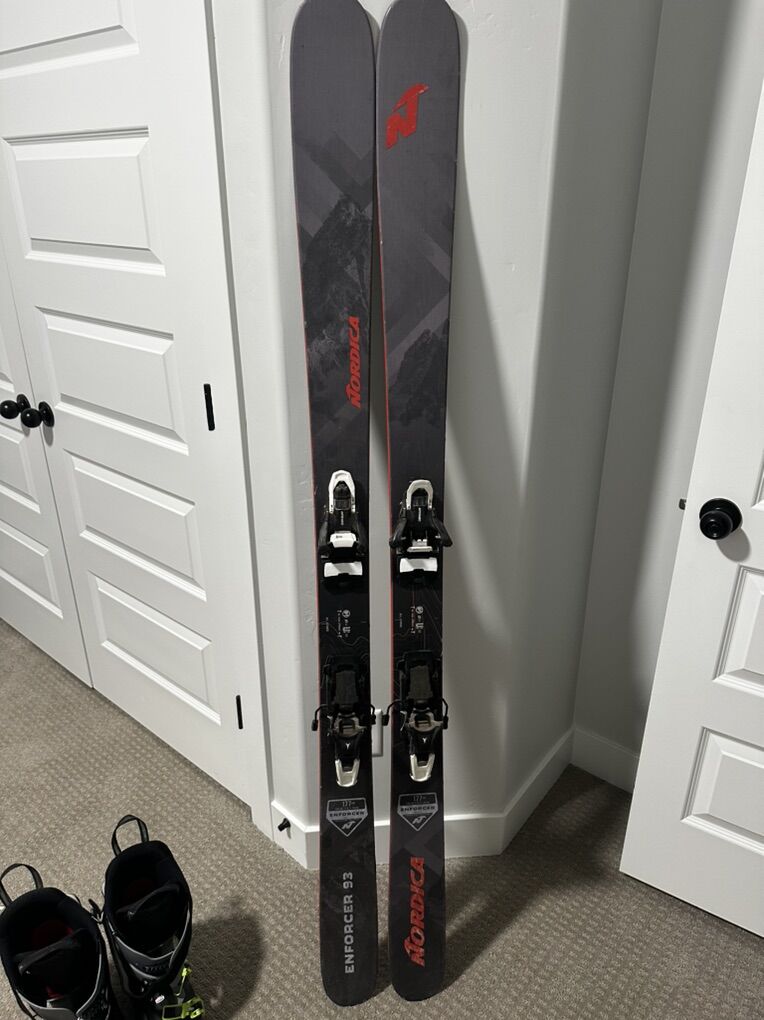 Nordica 93 Skis & Boots + Atomic Shift Bindings