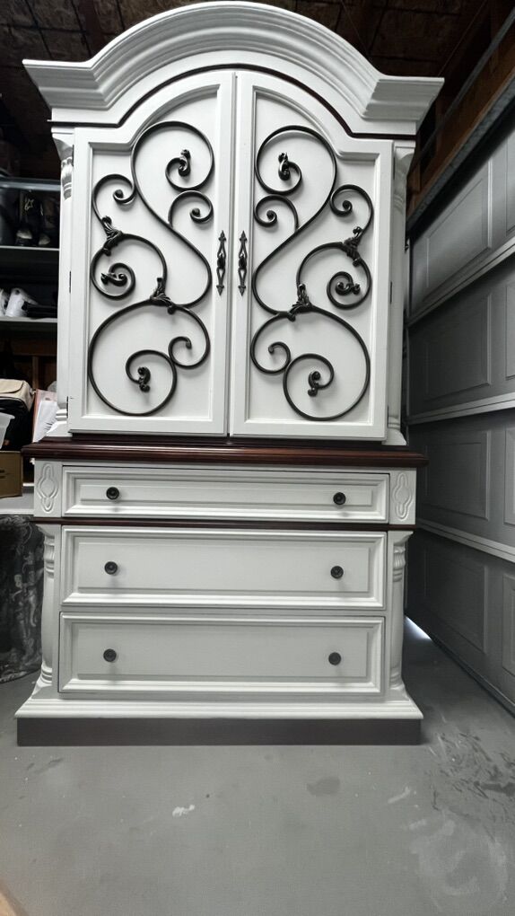 Hutch Armoire Wardrobe