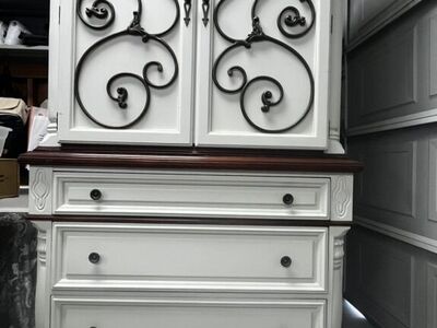 Hutch Armoire Wardrobe
