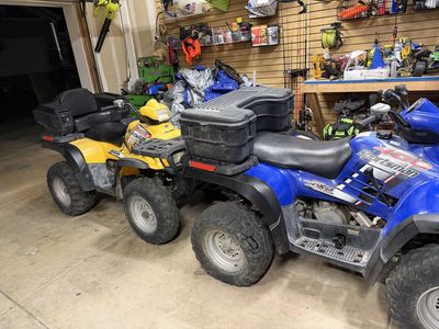 Pair of 2004 Polaris 400s