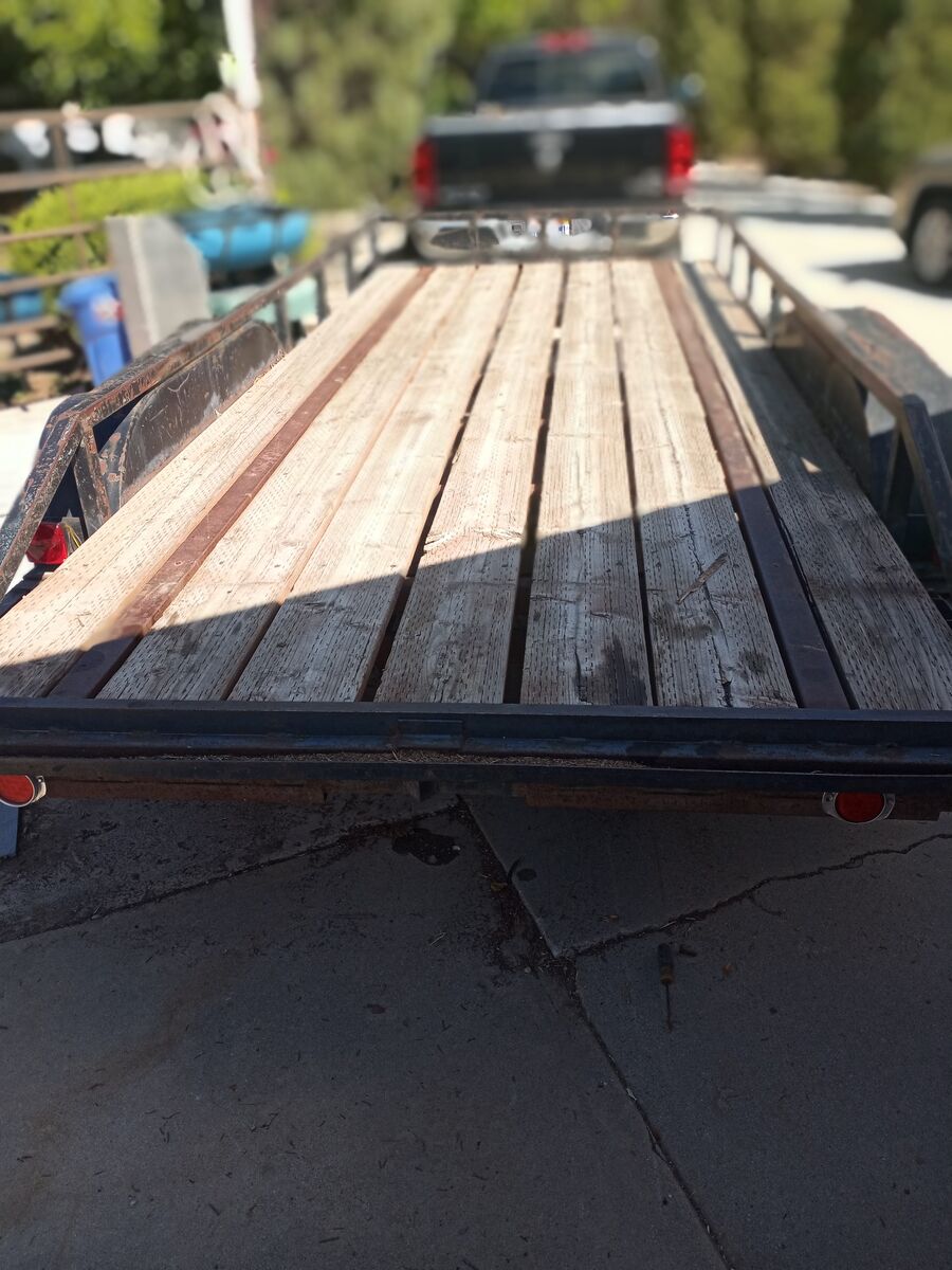 16' Utility Trailer, bad frame