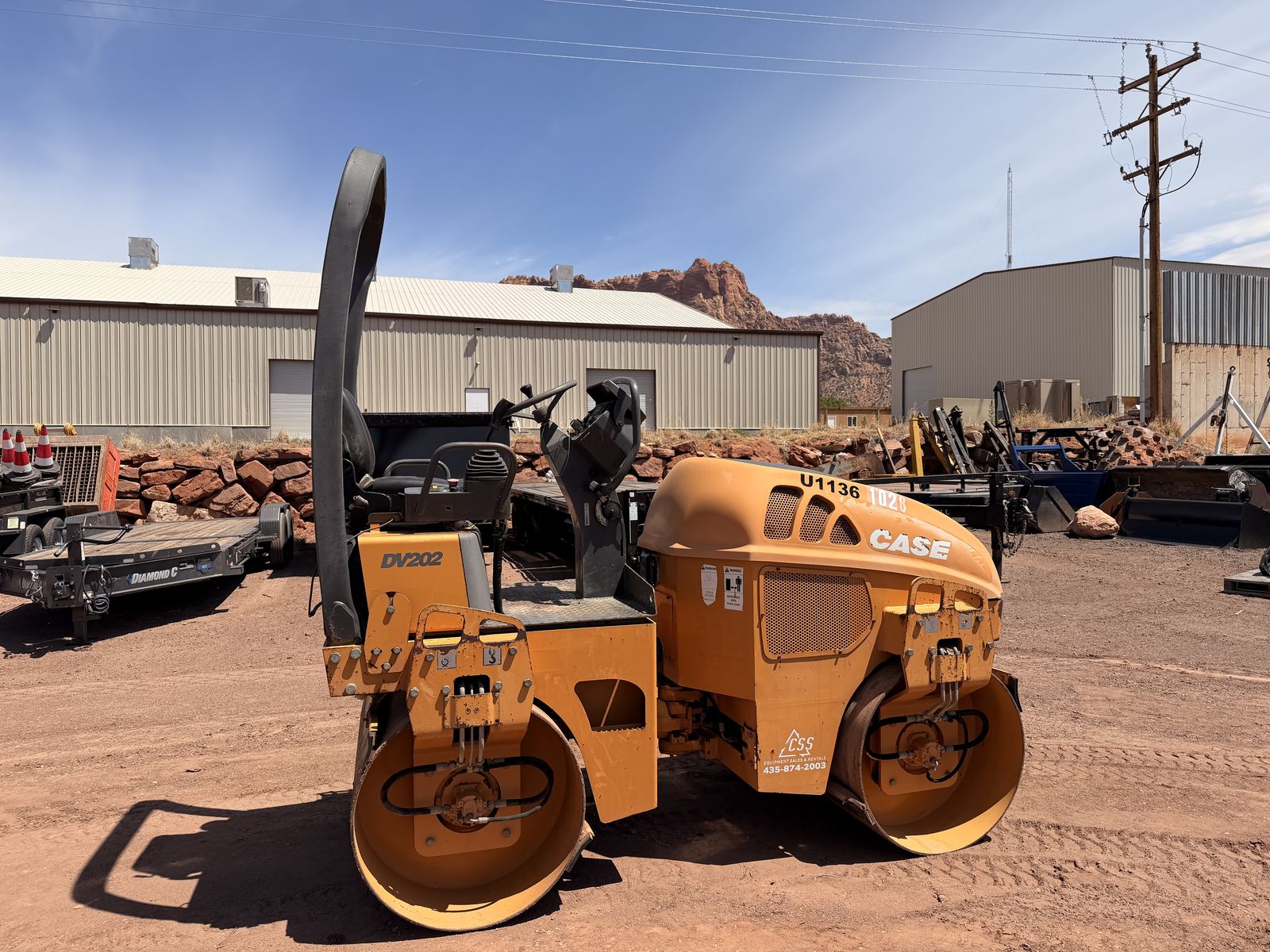 2011 CASE Double Drum Roller