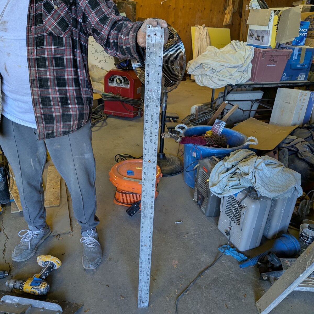 4' Aluminum Straight Edge