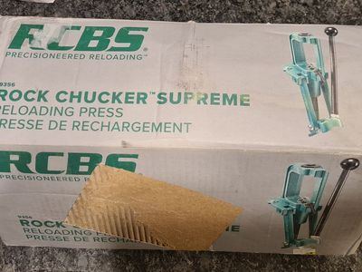 RCBS Rock Chucker Supreme Reloading Press