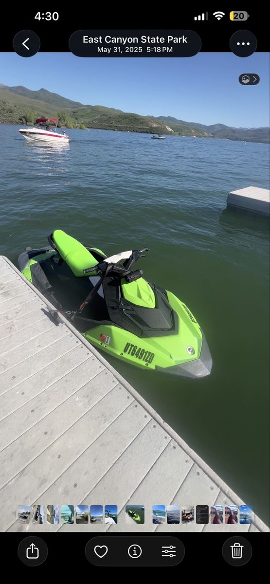 2016 Seadoo Spark Jetski & Trailer