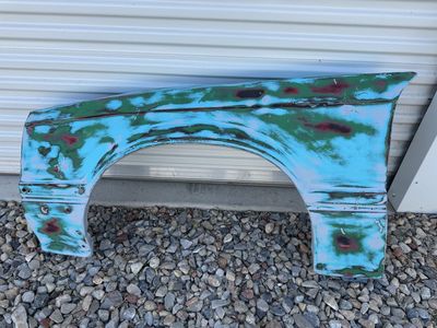 Garage Wall Art Fender Mustang Man Cave Patina