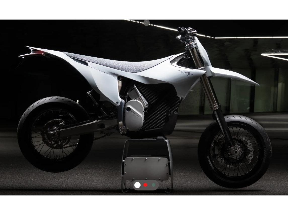 2026 Stark Future SUPERMOTO 80 HP MED REAR FOOT