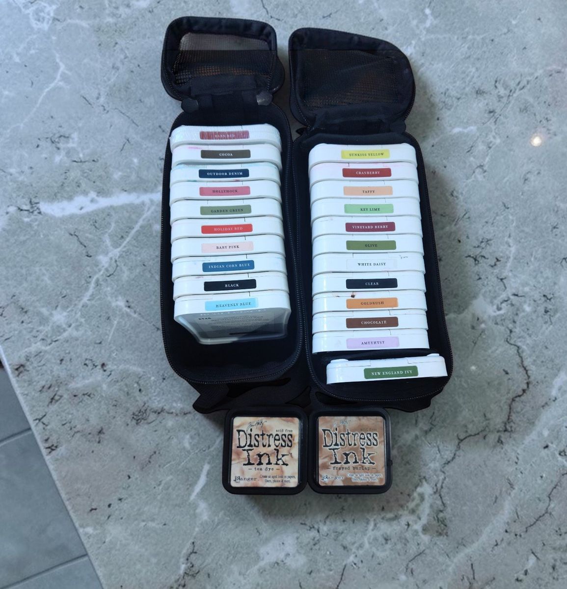 Lot of 24 "Close To My Heart" Stamp pads + Cases