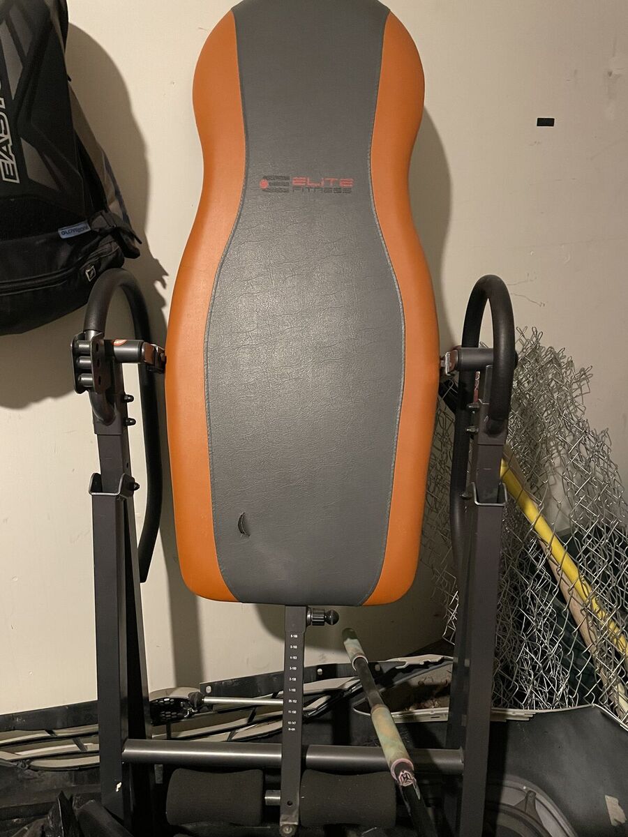 Elite fitness gravity inversion board.